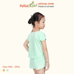 BST Mùa Hạ - Bộ Đùi Tay Ngắn Cotton Mỹ Bé Gái Cao Cấp - 025 5158