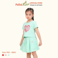 Set Áo Mix Chân Váy Cotton Mỹ Cao Cấp - 022 9203