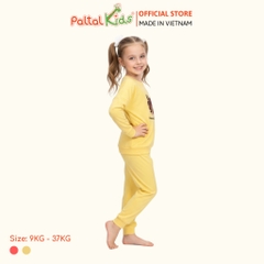 BST Mùa Đông - Bộ Dài Tay Dài Cotton Mỹ Bé Gái Cao Cấp - 023 6080