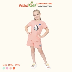 Đồ Bộ Đùi Cơ Bản Cotton Mỹ Bé Gái Cao Cấp - 025 5161 - Size 11