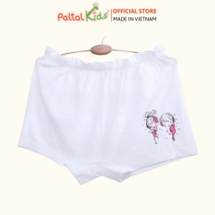 (CHE TÊN SẢN PHẨM) Lẻ 1 Quần Lót Dáng Đùi Cotton Màu Sắc Ngẫu Nhiên Bé Gái Cao Cấp - 027 7302