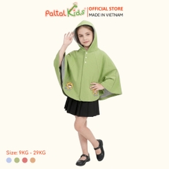 Áo Choàng Cánh Dơi Cotton Melan Bé Gái Cao Cấp - 191 4026