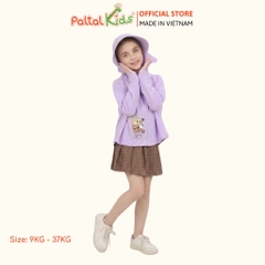Áo Khoác Croptop Poly Chống Nắng Hình In Nhân Vật Hoạt Hình Bé Gái Cao Cấp - 311 4038