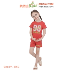 Đồ Bộ Đùi Cotton Mỹ Hình In 96 Bé Gái Cao Cấp - 025 2134