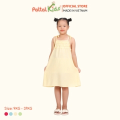 Đầm Dáng A Hai Dây Lanh Lạnh Cao Cấp - 252 8027