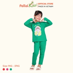 BST Mùa Đông - Đồ Bộ Tay Dài Cotton Mỹ Bé Gái Cao Cấp - 023 6021