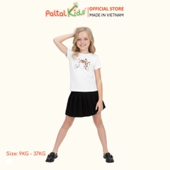 Áo Thun Cotton Mỹ Bé Gái Cao Cấp - 020 1374