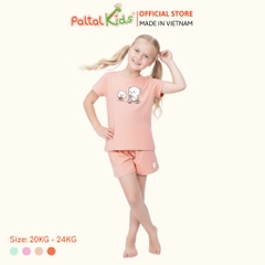 Đồ Bộ Đùi Cơ Bản Cotton Mỹ Bé Gái Cao Cấp - 025 2019 - Size 12