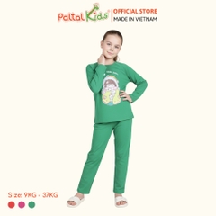 BST Mùa Đông - Đồ Bộ Tay Dài Cotton Mỹ Bé Gái Cao Cấp - 023 6021