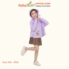Áo Khoác Croptop Poly Chống Nắng Hình In Nhân Vật Hoạt Hình Bé Gái Cao Cấp - 311 4038