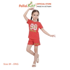 Đồ Bộ Đùi Cotton Mỹ Hình In 96 Bé Gái Cao Cấp - 025 2134