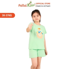 Đồ Bộ Đùi Cơ Bản Cotton Mỹ Cao Cấp - 025 2151 - Size 14