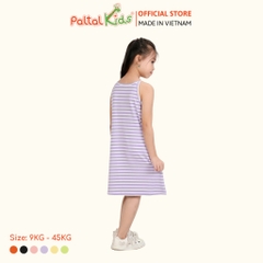 Đầm Dáng A Hai Dây Viscose Cao Cấp - 32C 8028