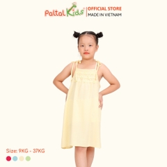 Đầm Dáng A Hai Dây Lanh Lạnh Cao Cấp - 252 8027