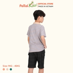 Áo Thun Cotton Gân Cao Cấp - 020 1420