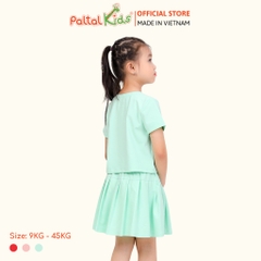 Set Áo Mix Chân Váy Cotton Mỹ Cao Cấp - 022 9203