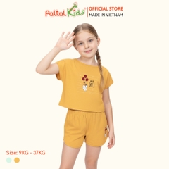 BST Mùa Hạ - Bộ Đùi Tay Ngắn Cotton Mỹ Bé Gái Cao Cấp - 025 2048