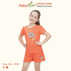 BST Mùa Xuân - Bộ Đùi Tay Ngắn Cotton Mỹ Bé Gái Cao Cấp - 025 2043