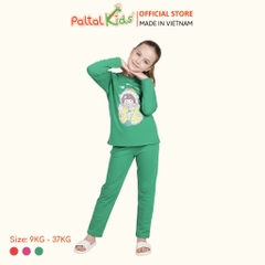 BST Mùa Đông - Đồ Bộ Tay Dài Cotton Mỹ Bé Gái Cao Cấp - 023 6021