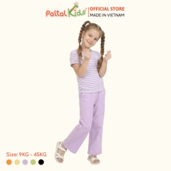 Đồ Bộ Dài Áo Dây Rút Cotton Viscose Bé Gái Cao Cấp - 023 6073