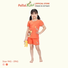 BST Mùa Xuân - Bộ Đùi Tay Ngắn Cotton Mỹ Bé Gái Cao Cấp - 025 5152