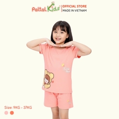 BST Mùa Xuân - Bộ Đùi Tay Ngắn Cotton Mỹ Bé Gái Cao Cấp - 025 5152