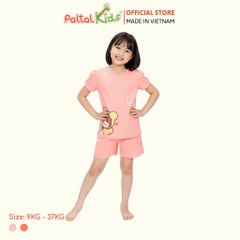 BST Mùa Xuân - Bộ Đùi Tay Ngắn Cotton Mỹ Bé Gái Cao Cấp - 025 5152