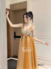 Đầm TK Amber Dài Design Đính Hạt