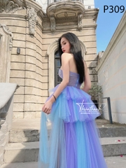 Đầm TK Dài Voan Cúp Ngực