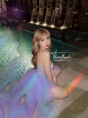 Đầm TK Dài Voan Cúp Ngực