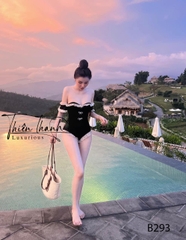 Bikini Ngắn Liền Thân Vai Bèo