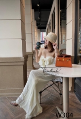 Jumpsuit Dài Hai Dây Kết Nơ