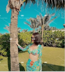 Bikini 3 Món Đi Biển Áo Tay Dài