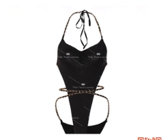 Bikini Liền Thân Dây Xích Hở Lưng