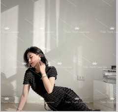 Đầm Body Dài Hở Lưng