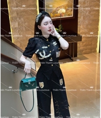 Set QCCC Dài Chanel Ren Đính Đá