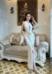 Đầm Dài Cổ yếm