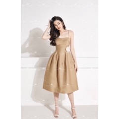 Đầm Hai Dây Dáng Xoè Hai Túi