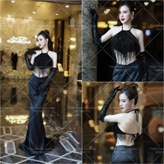 Set Yếm Tua Rua Phối Chân Váy Dài