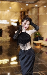 Set Yếm Tua Rua Phối Chân Váy Dài