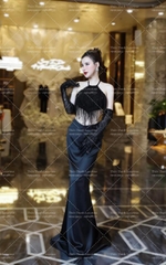Set Yếm Tua Rua Phối Chân Váy Dài