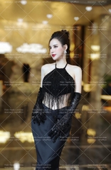 Set Yếm Tua Rua Phối Chân Váy Dài