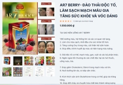 AR7 Berry Thailand - Đào Thải Độc Tố Mạch Máu Hiệu Quả