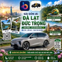 Đặt Xe Nhanh - Sài Gòn - TP Đà Lạt - Đức Trọng - Lâm Đồng