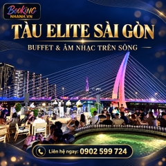 Tàu ELITE SAIGON - Du thuyền nhà hàng tại 05 Nguyễn Tất Thành