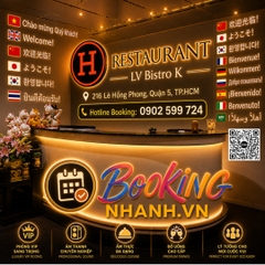 H Restaurant LV Bistro K - 216 Lê Hồng Phong Quận 5