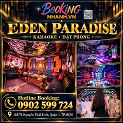 Karaoke EDEN PARADISE - 165/76 Nguyễn Thái Bình, Quận 1