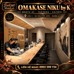 Omakase Niku by K – Trải Nghiệm Wagyu Cao Cấp Tại 5A Nguyễn Siêu