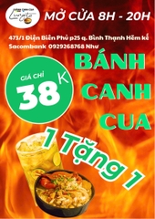 Ship Bánh Canh Cua Ngon Quận Bình Thạnh