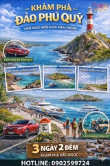 Vinfast Limo Phan Thiết - Mũi Né - Phan Rí Cửa - Đảo Phú Quý